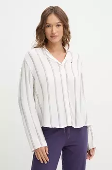 Пижамная рубашка Tommy Hilfiger, бежевый