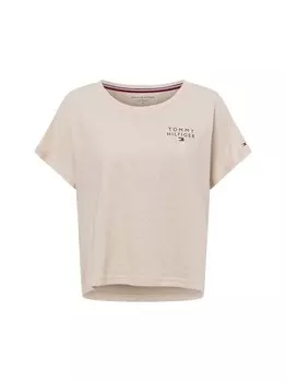 Пижамная рубашка Tommy Hilfiger, бежевый
