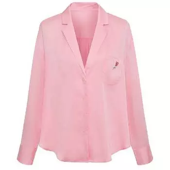 Пижамная рубашка Victoria's Secret, светло-розовый