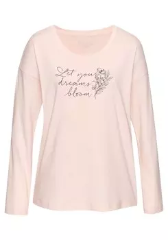 Пижамная рубашка VIVANCE, розовый