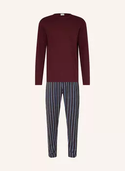 Пижамная серия с контрастной полоской Mey, красный