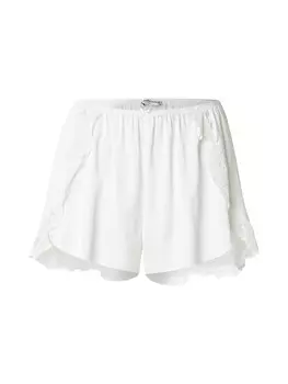 Пижамные брюки Abercrombie & Fitch, белый