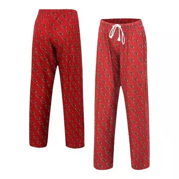 Пижамные брюки Concepts Sport Arizona Cardinals, кардинал