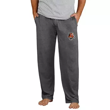 Пижамные брюки Concepts Sport Cincinnati Bengals, угольный