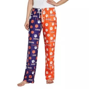 Пижамные брюки Concepts Sport Clemson Tigers, оранжевый