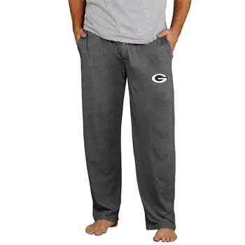 Пижамные брюки Concepts Sport Green Bay Packers, угольный