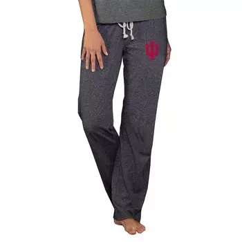 Пижамные брюки Concepts Sport Indiana Hoosiers, угольный