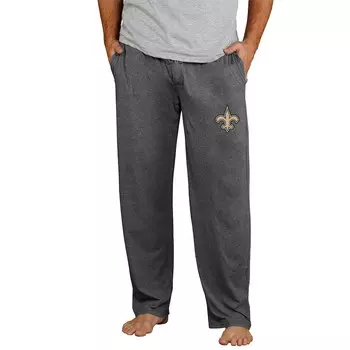 Пижамные брюки Concepts Sport New Orleans Saints, угольный