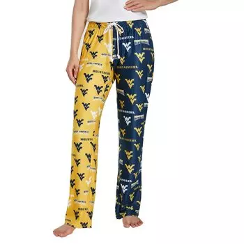 Пижамные брюки Concepts Sport West Virginia Mountaineers, нави