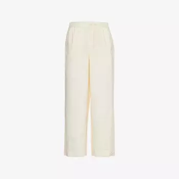 Пижамные брюки Duo свободного кроя со средней посадкой Hay, белый