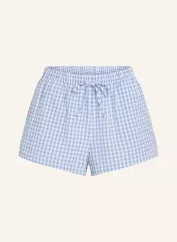 Пижамные брюки из жатого хлопка Hunkemller, синий