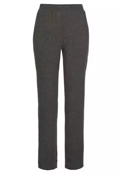 Пижамные брюки Lascana, антрацит