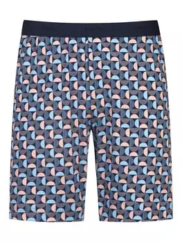 Пижамные брюки Mey Semicircle, цвет Light blue/Dark blue