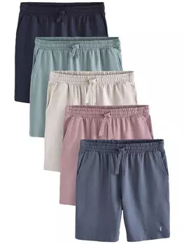 Пижамные брюки Next, цвет Ecru/Navy/Sapphire/Mint/Dusky pink