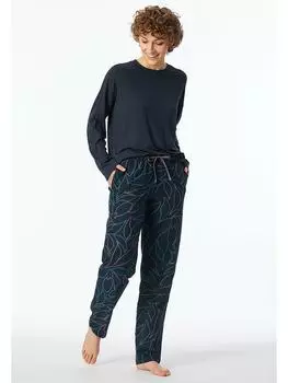 Пижамные брюки Schiesser, темно-синий