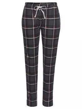 Пижамные брюки sOliver, цвет bordeaux-kariert