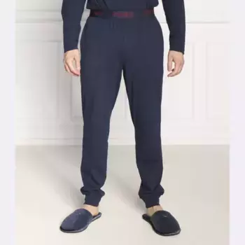 Пижамные брюки стандартного кроя Hugo, синий