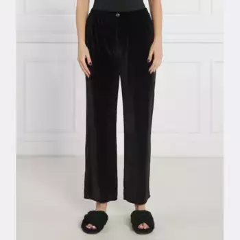 Пижамные брюки свободного кроя Emporio Armani, черный