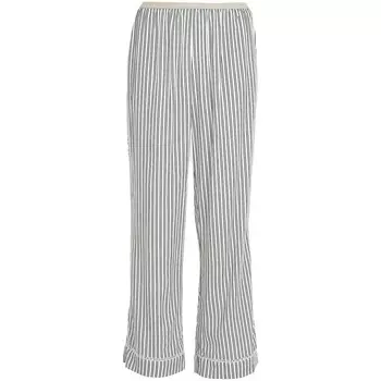 Пижамные брюки Tommy Hilfiger Stripe, белый/бежевый/черный