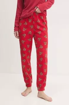 Пижамные брюки United Colors Of Benetton, красный