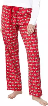 Пижамные брюки Vineyard Vines Winter Whale Lounge Pants, цвет Nautical Red