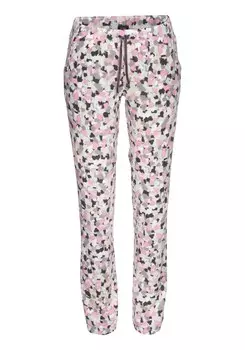 Пижамные брюки Vivance DREAMS, разноцветный