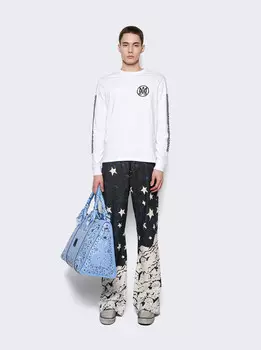 Пижамные брюки в форме полумесяца Amiri, мультиколор