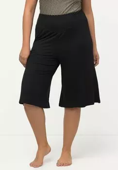 Пижамные брюки WIDELEG FLARED BERMUDA Ulla Popken, черный