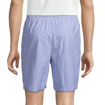Пижамные шорты из поплина Big & Tall Lands' End