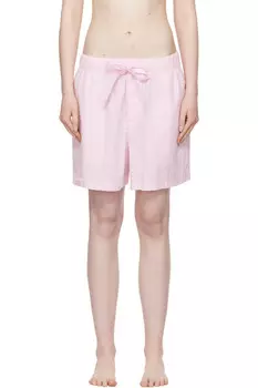 Пижамные шорты из поплина Tekla, розовый