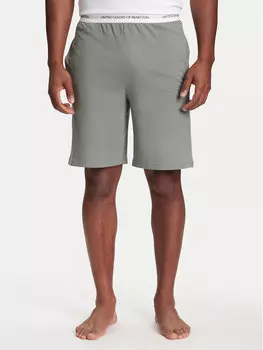 Пижамные шорты обычного кроя 30964900D United Colors Of Benetton, серый