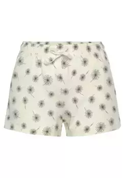 Пижамные шорты S.Oliver с красивым узором, цвет Ecru-Gemustert