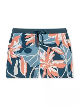 Пижамные шорты Schiesser Mix & Relax, цвет blau, beige, orange