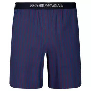 Пижамные шорты стандартного кроя Emporio Armani, синий