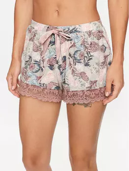 Пижамные шорты стандартного кроя Hunkemller, бежевый