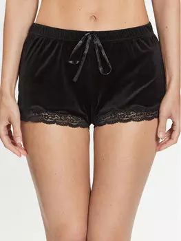Пижамные шорты женственного кроя Hunkemller, черный