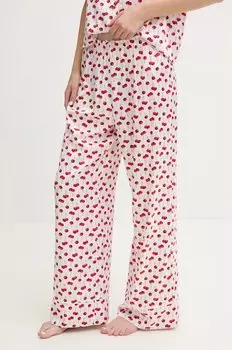 Пижамные штаны Abercrombie & Fitch, бежевый