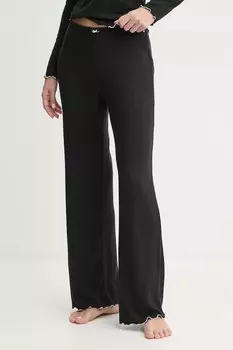 Пижамные штаны Abercrombie & Fitch, черный