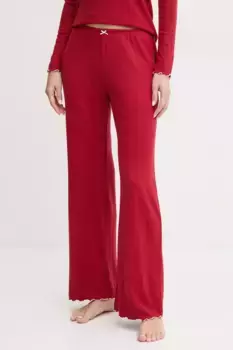 Пижамные штаны Abercrombie & Fitch, гранатовый