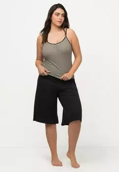 Пижамные штаны BERMUDA WIDE STRAIGHT LEG Ulla Popken, черный