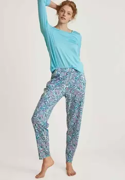 Пижамные штаны Calida, бирюзовый