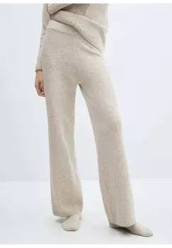 Пижамные штаны CAMILA Mango, бежевый