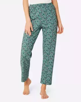 Пижамные штаны, цвет Jade-Bedruckt