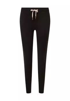 Пижамные штаны для дома, эластичный пояс, карманы для рук, женские LASCANA, черный