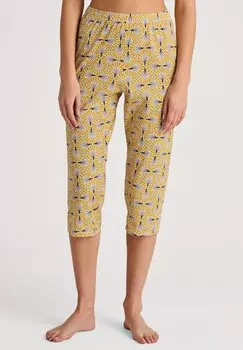 Пижамные штаны FAVOURITES SUN 3/4 Calida, темно-желтый