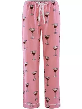 Пижамные штаны фланелевые Pj Salvage, розовый