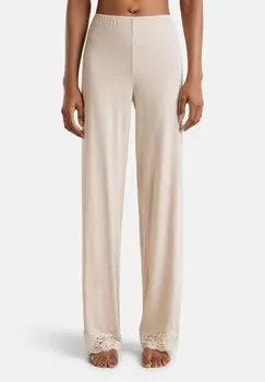 Пижамные штаны FLOWY WITH United Colors of Benetton, бежевый