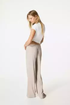 Пижамные штаны H&M, бежевый