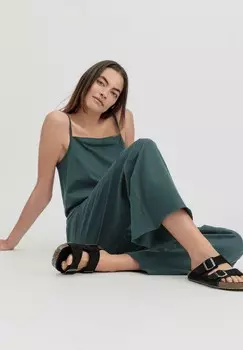 Пижамные штаны hessnatur, зеленый