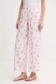 Пижамные штаны Hollister Co., розовый